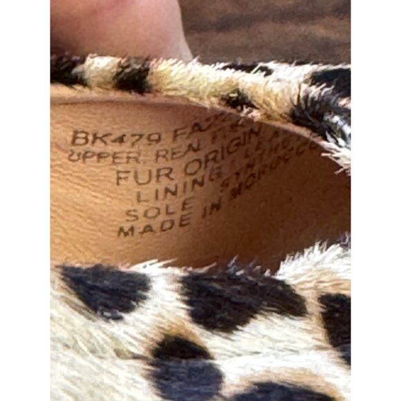 J. CREW Anya Scrunchie Ballet Flat in Calf Hair, Sz 7.5 - Picture 10 of 12